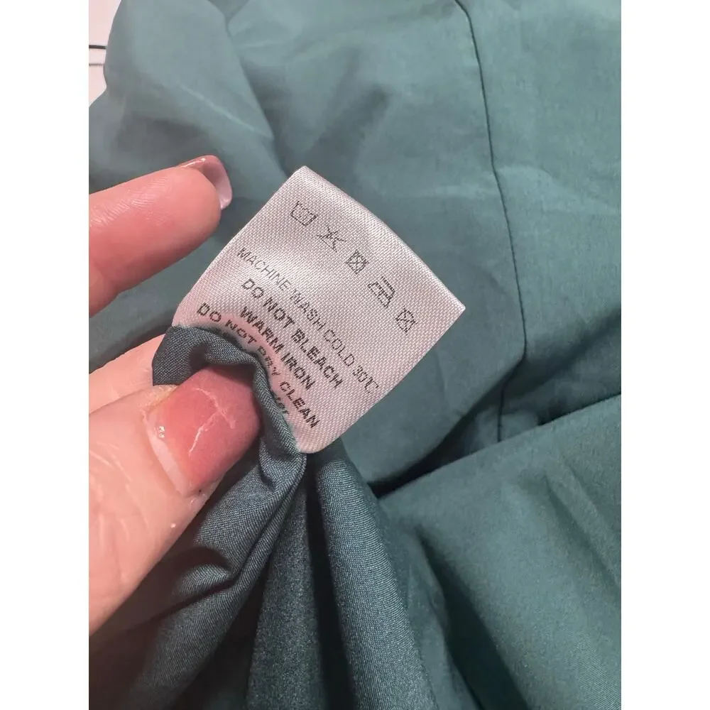 VEILED Medina Textured Maxi Dress Modest Sage Size XXL
